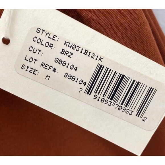 LaROK Cami Top M Rust Paprika Jersey Spaghetti Straps Camisole New - Picture 6 of 8